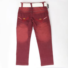 Boys Cotton Pant - Maroon, Kids, Boys Pants, Chase Value, Chase Value