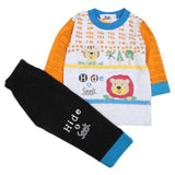 Boys Full Sleeves 2 Pcs Suit - Orange, Kids, Boys Sets And Suits, Chase Value, Chase Value