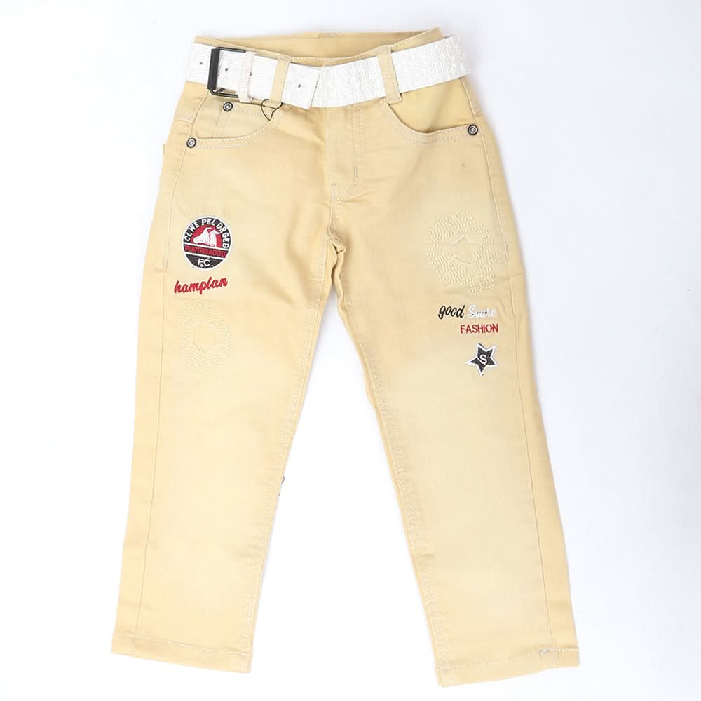 Boys Cotton Pant - Fawn, Kids, Boys Pants, Chase Value, Chase Value