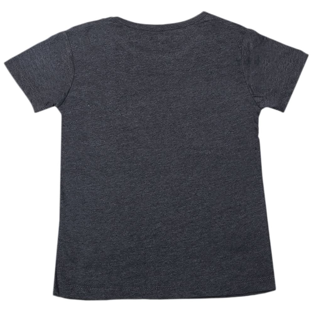 Girls Half Sleeves T-Shirts - Grey, Kids, Girls T-Shirts, Chase Value, Chase Value