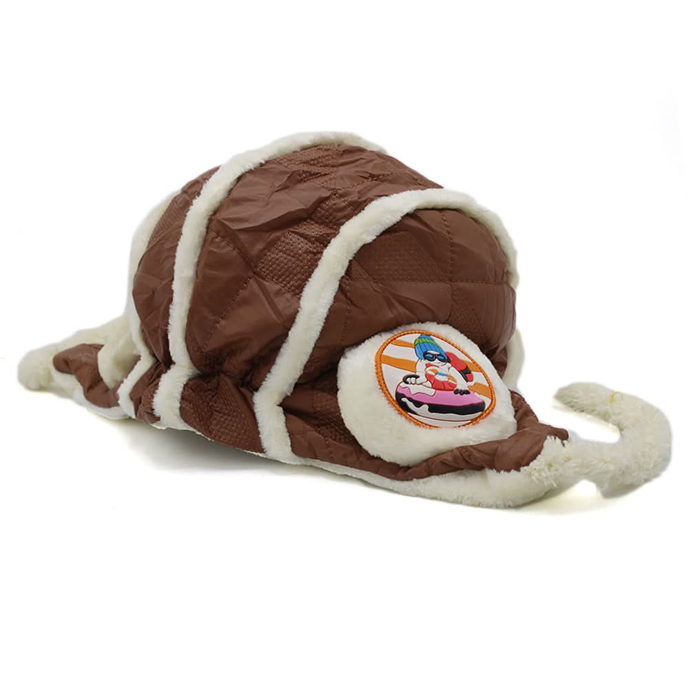 Kids Woolen Cap - Brown, Girls Caps & Gloves, Chase Value, Chase Value