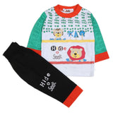 Boys Full Sleeves 2 Pcs Suit - Green, Kids, Boys Sets And Suits, Chase Value, Chase Value