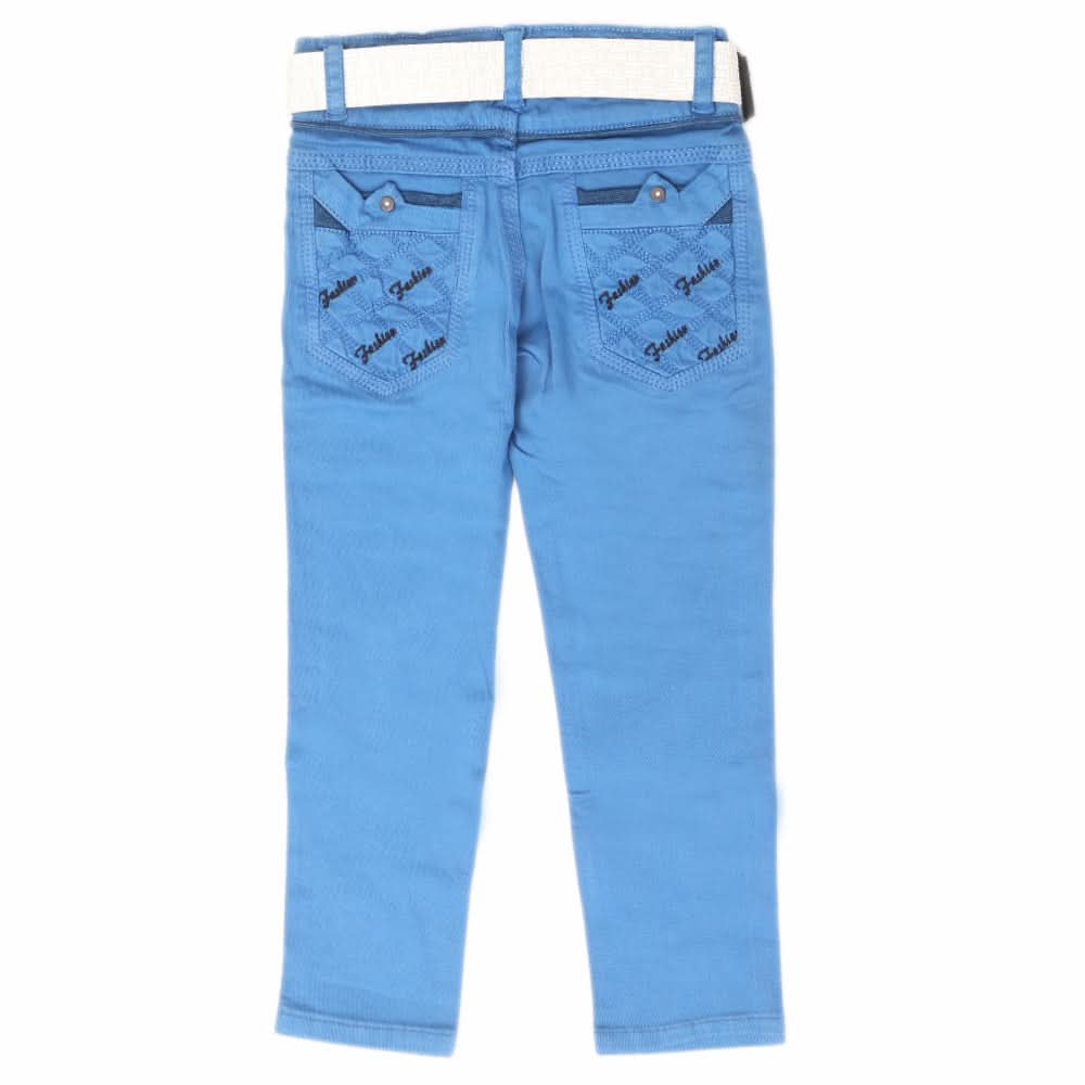 Boys Cotton Pant - Sky Blue, Kids, Boys Pants, Chase Value, Chase Value