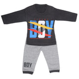 Newborn Boys Full Sleeves Suit 8713 2-3 - Dark Grey, Kids, NB Boys Sets And Suits, Chase Value, Chase Value
