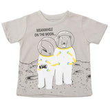 Boys Half Sleeves T-Shirt - Grey, Boys T-Shirts, Chase Value, Chase Value