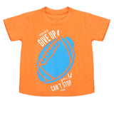 Boys Half Sleeves T-Shirt - Orange, Boys T-Shirts, Chase Value, Chase Value