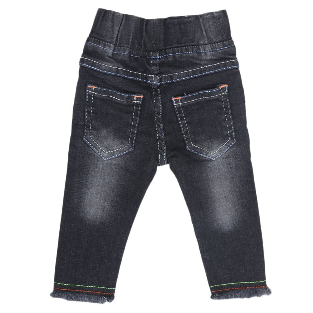 Newborn Girls Pant Denim - Black, Kids, NB Girls Shorts Skirts And Pants, Chase Value, Chase Value