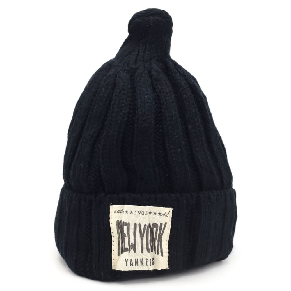 Kids Woolen Cap - Black, Girls Caps & Gloves, Chase Value, Chase Value