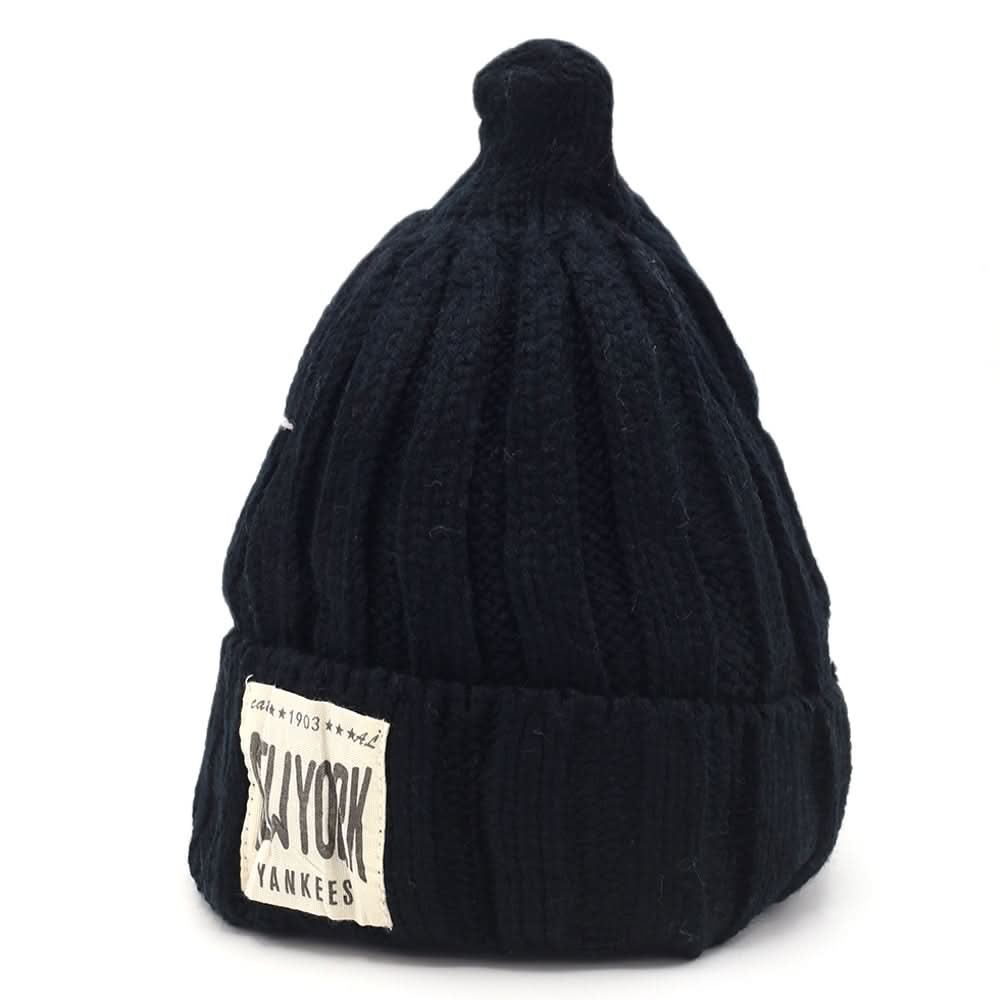 Kids Woolen Cap - Black, Girls Caps & Gloves, Chase Value, Chase Value
