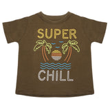 Boys Half Sleeves T-Shirt - Olive Green, Boys T-Shirts, Chase Value, Chase Value