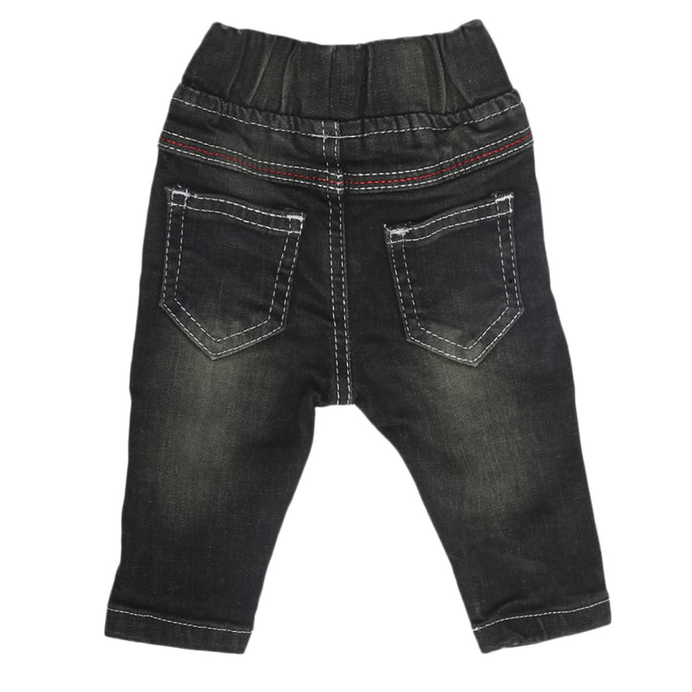 Newborn Boys Pant Denim C-25 - Olive Green, Kids, Newborn Boys Shorts And Pants, Chase Value, Chase Value
