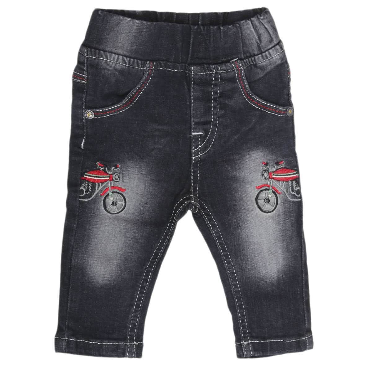 Newborn Boys Pant Denim C-25 - Black, Kids, Newborn Boys Shorts And Pants, Chase Value, Chase Value