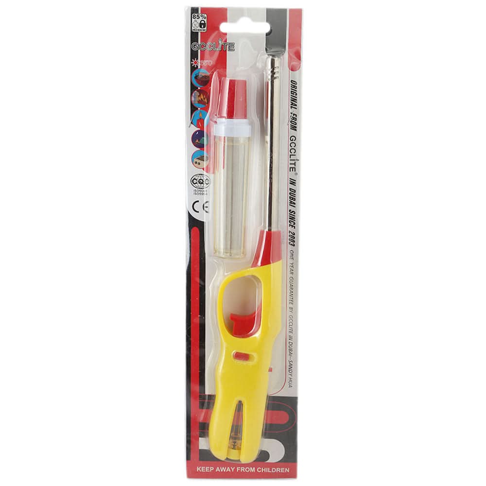 Gas Lighter - Yellow, Home & Lifestyle, Kitchen Tools And Accessories, Chase Value, Chase Value