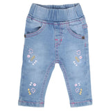 Newborn Girls pant Denim - Light Blue, Kids, New Born Girls Shorts Skirts And Pants, Chase Value, Chase Value