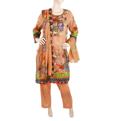 Khadde Printed Lawn 3 Piece Un-Stitched Suit - 007, Women, 3Pcs Shalwar Suit, United Textiles, Chase Value