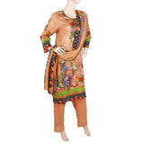 Khadde Printed Lawn 3 Piece Un-Stitched Suit - 007, Women, 3Pcs Shalwar Suit, United Textiles, Chase Value