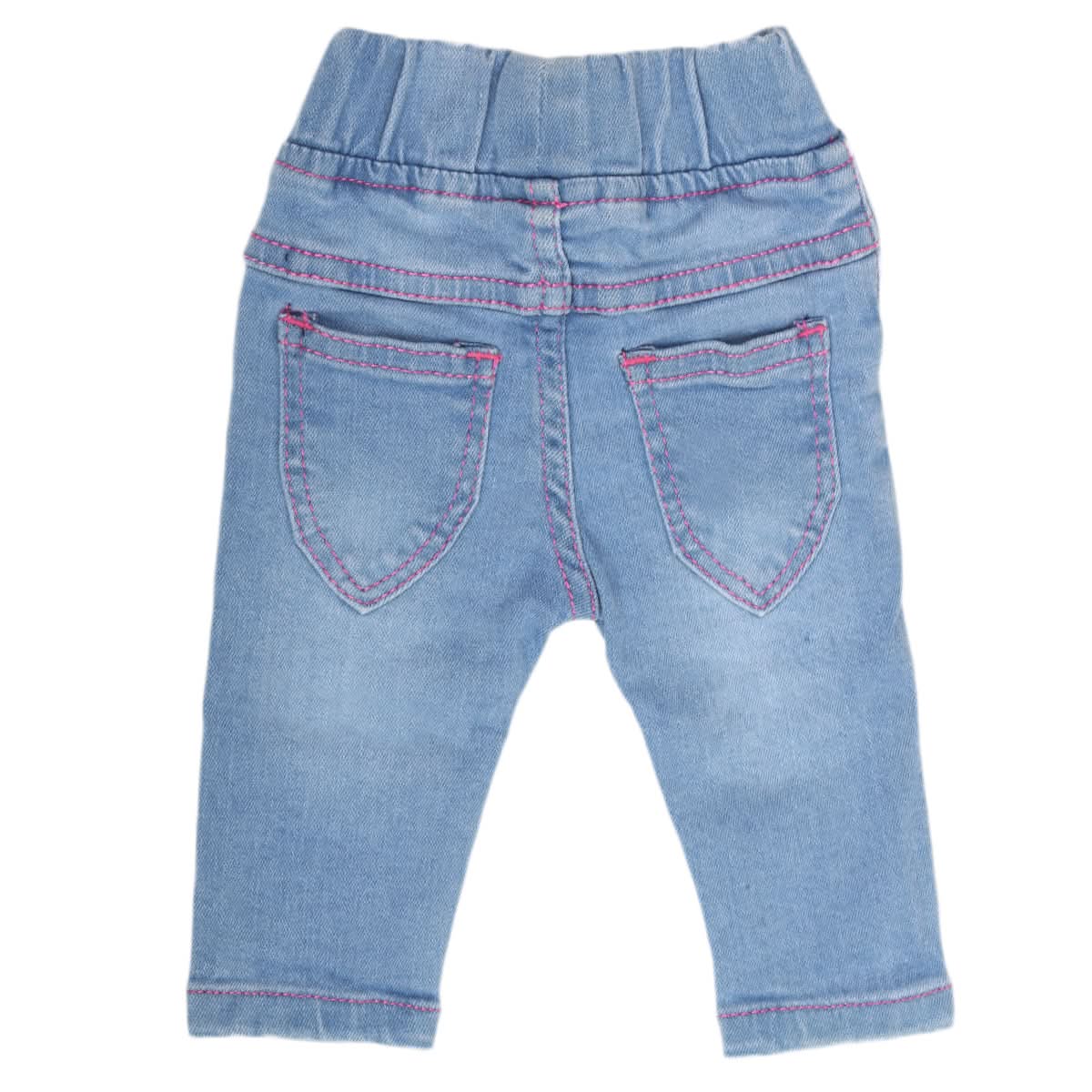 Newborn Girls pant Denim - Light Blue, Kids, New Born Girls Shorts Skirts And Pants, Chase Value, Chase Value