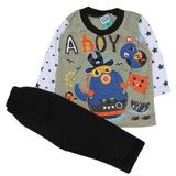 Boys Full Sleeves 2 Pcs Suit - Green, Kids, Boys Sets And Suits, Chase Value, Chase Value