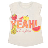 Girls Half Sleeves T-Shirt - Light Grey, Girls T-Shirts, Chase Value, Chase Value