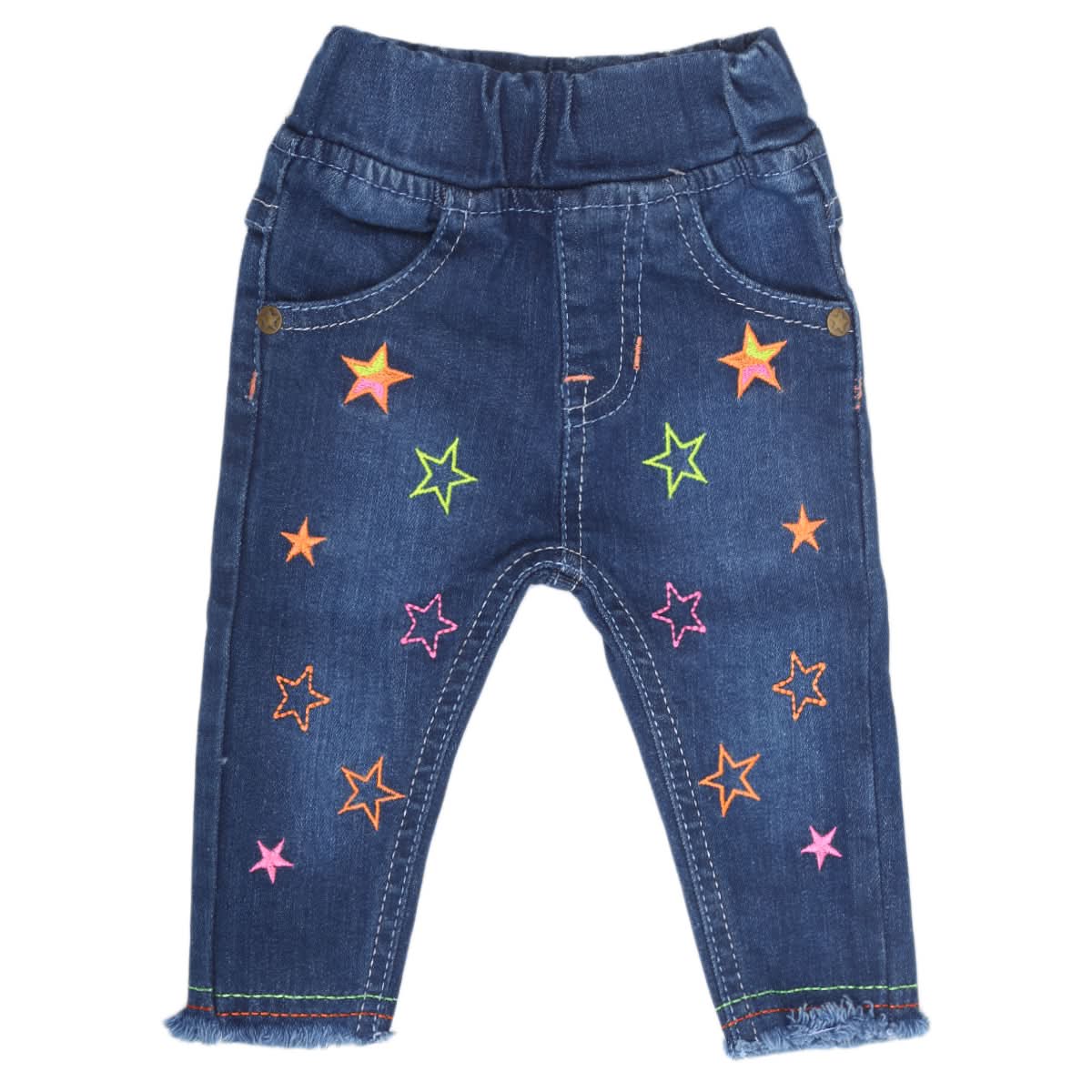 Newborn Girls Pant Denim - Blue, Kids, NB Girls Shorts Skirts And Pants, Chase Value, Chase Value