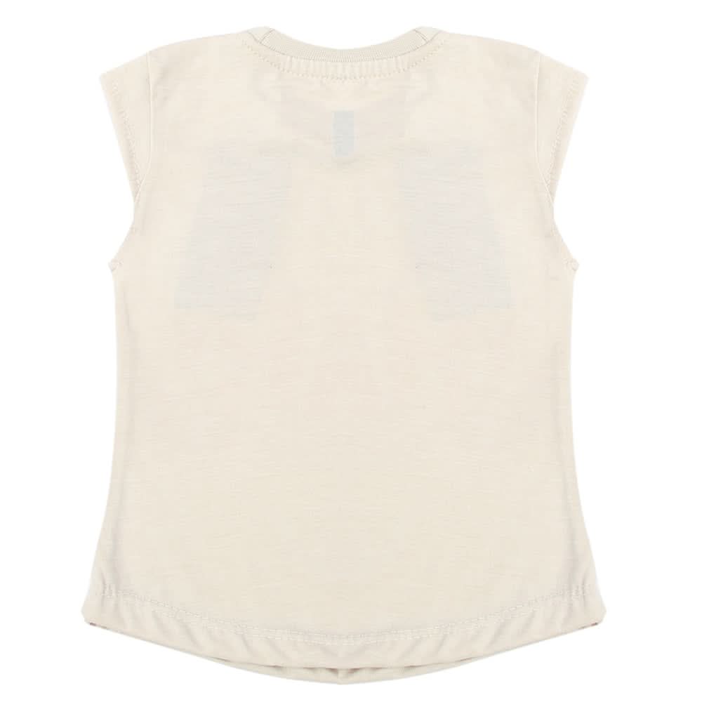 Girls Half Sleeves T-Shirt - Light Grey, Girls T-Shirts, Chase Value, Chase Value