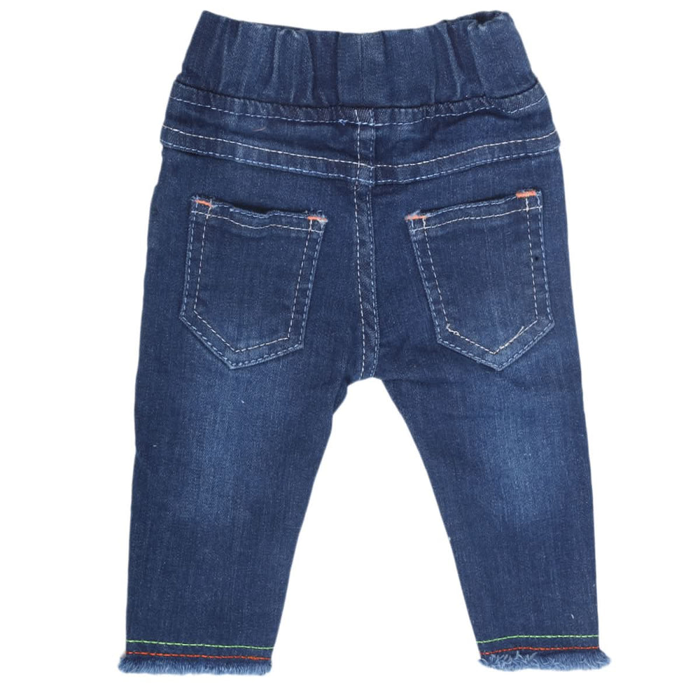Newborn Girls Pant Denim - Blue, Kids, NB Girls Shorts Skirts And Pants, Chase Value, Chase Value