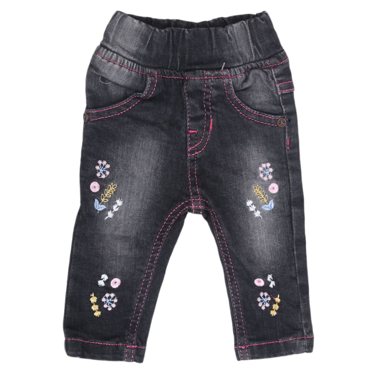 Newborn Girls pant Denim - Black, Kids, New Born Girls Shorts Skirts And Pants, Chase Value, Chase Value