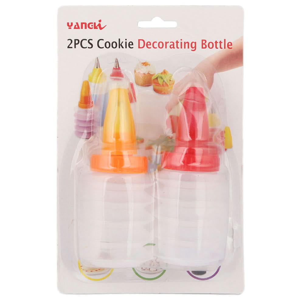 Cookie Decoration Bottle 2 Pcs - Multi, Home & Lifestyle, Baking, Chase Value, Chase Value