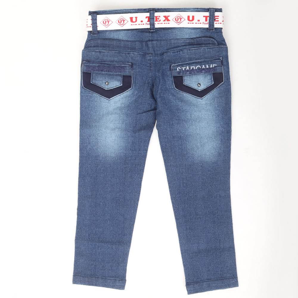 Boys Denim Pant - Blue, Kids, Boys Pants, Chase Value, Chase Value