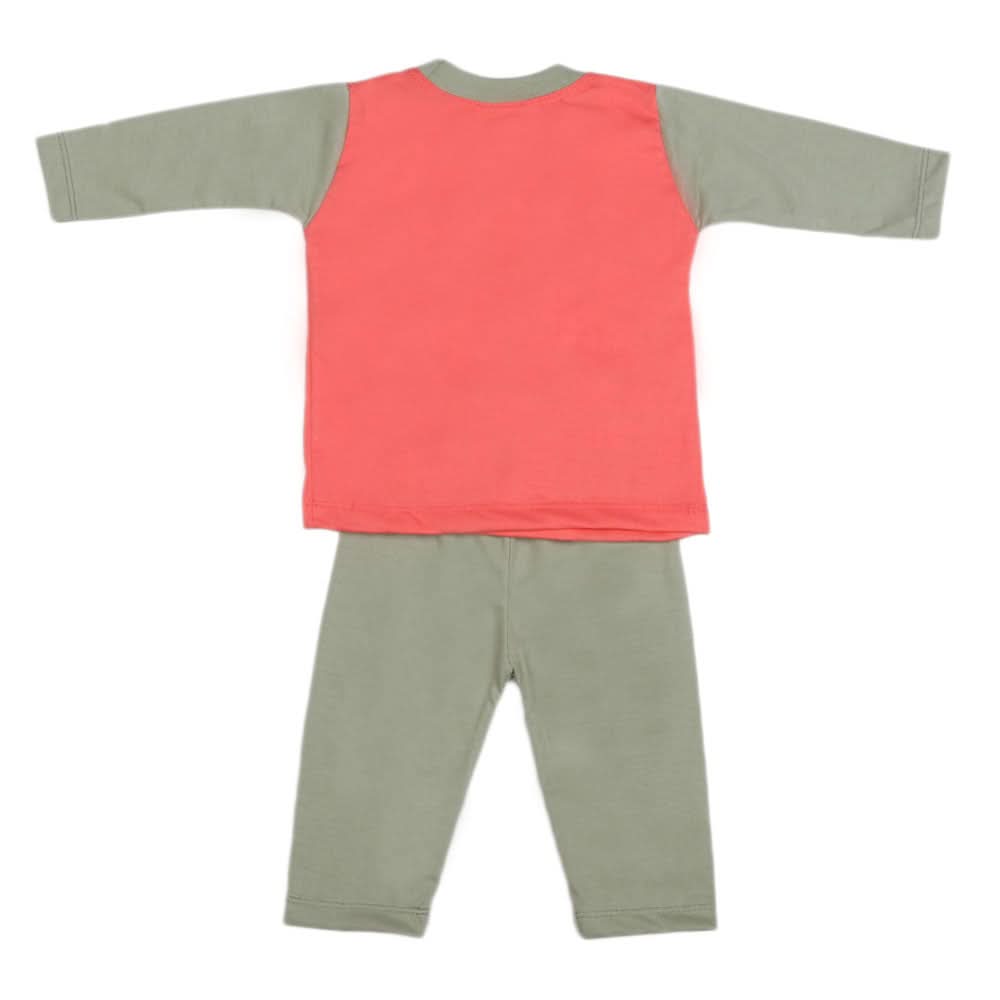 Boys Full Sleeves 2 Pcs Suit - Green, Kids, Boys Sets And Suits, Chase Value, Chase Value