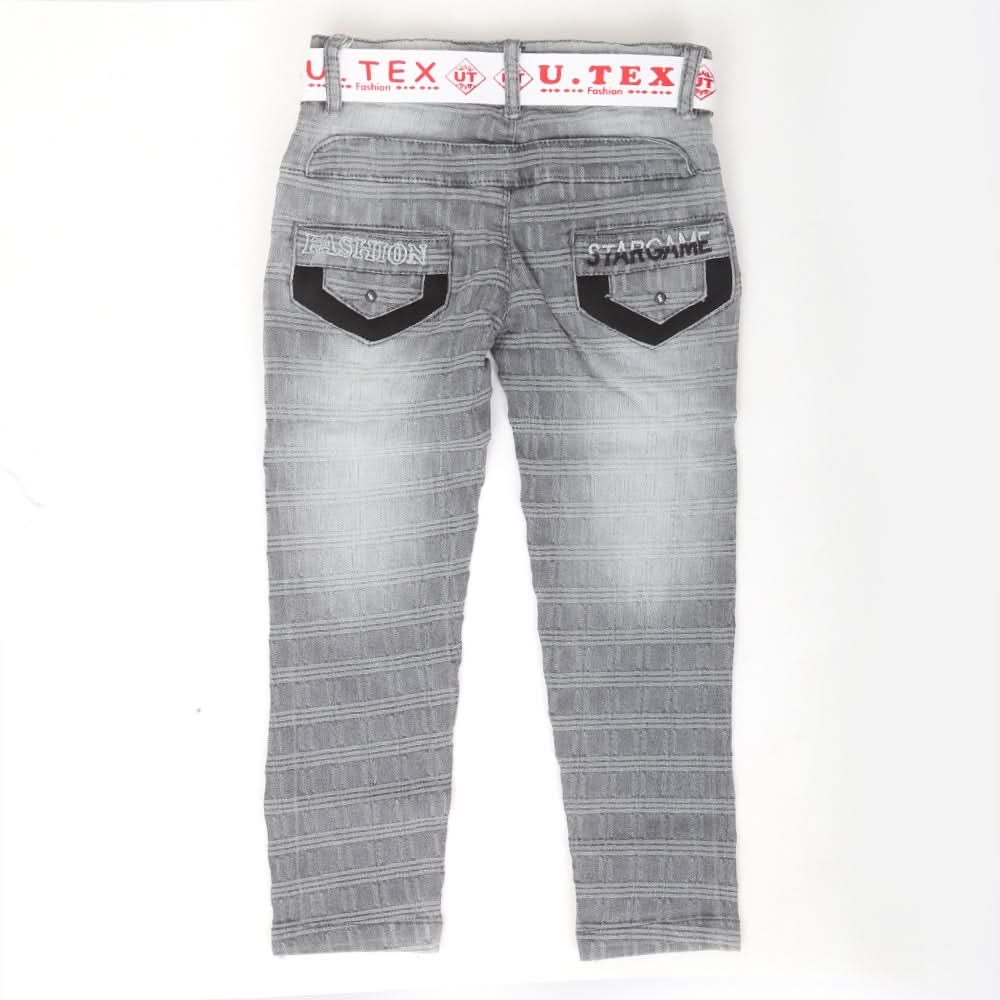 Boys Denim Pant - Grey, Kids, Boys Pants, Chase Value, Chase Value