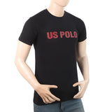 Men's Printed Half Sleeves T-Shirt - Black, Men, T-Shirts And Polos, Chase Value, Chase Value