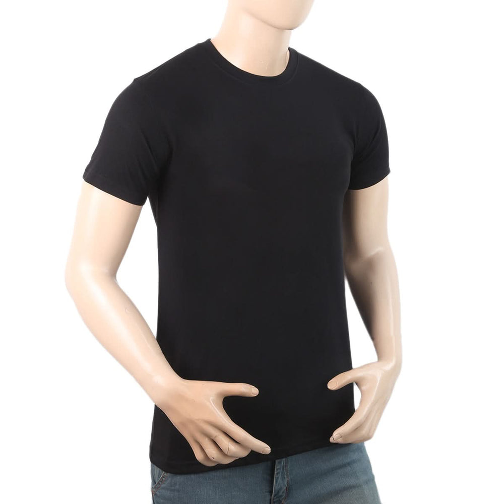Men's Printed Half Sleeves T-Shirt - Black, Men, T-Shirts And Polos, Chase Value, Chase Value