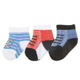 Kids 3 Piece Card Socks - Multi, Kids, Boys Socks, Chase Value, Chase Value