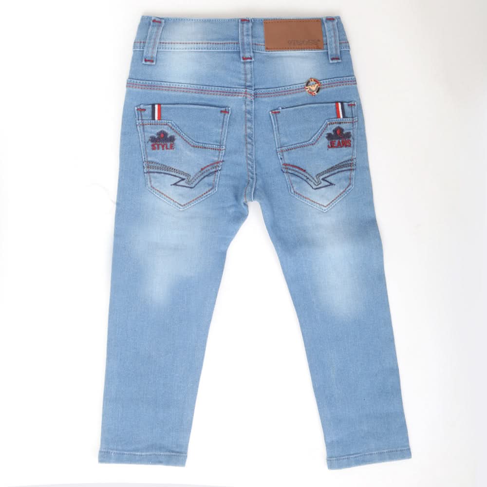 Boys Denim Pant - Light Blue, Kids, Boys Pants, Chase Value, Chase Value