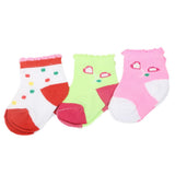 Kids 3 Piece Card Socks - Multi, Kids, Boys Socks, Chase Value, Chase Value