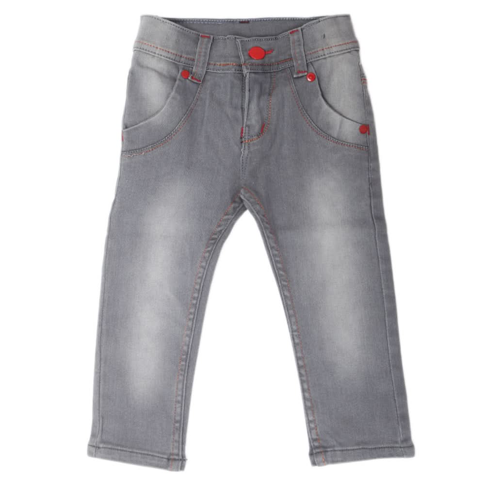 Boys Denim Pant - Grey, Kids, Boys Pants, Chase Value, Chase Value