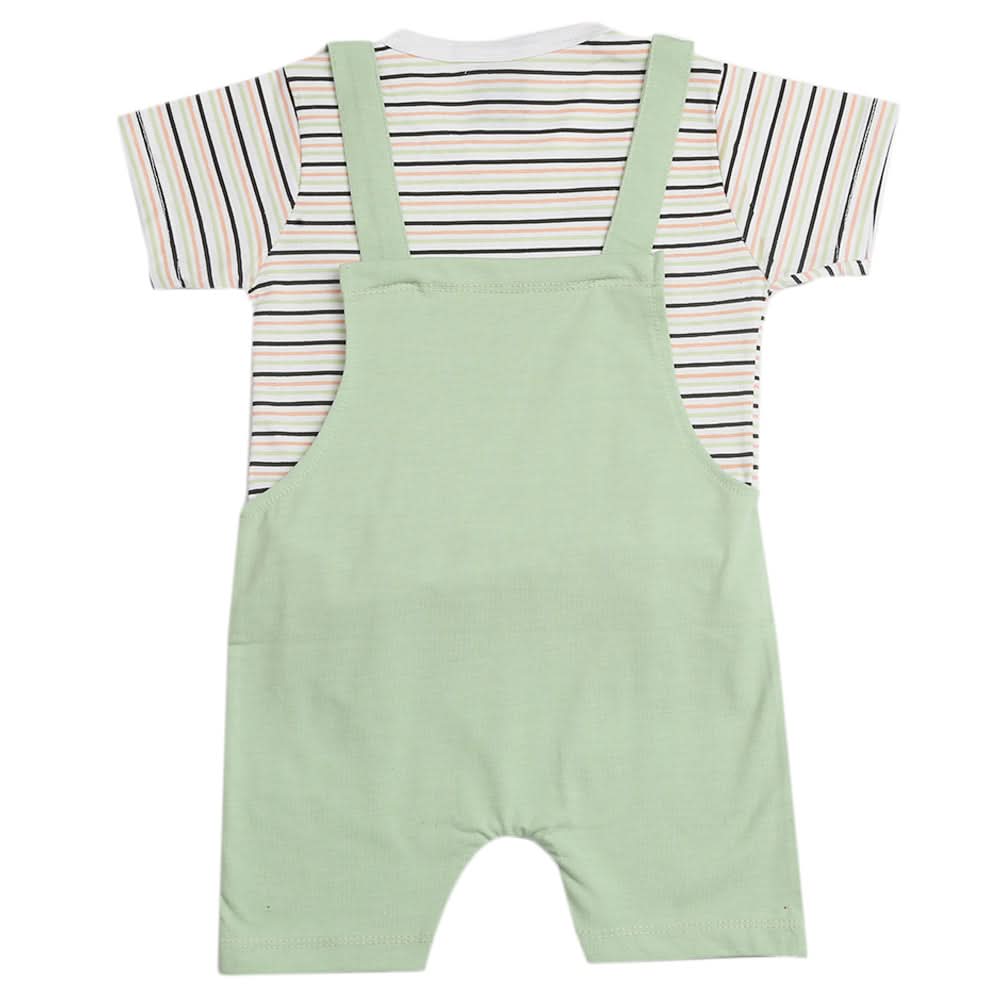 Boys Half Sleeves Romper - Green, Kids, Boys Sets And Suits, Chase Value, Chase Value