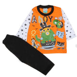 Boys Full Sleeves 2 Pcs Suit - Orange, Kids, Boys Sets And Suits, Chase Value, Chase Value