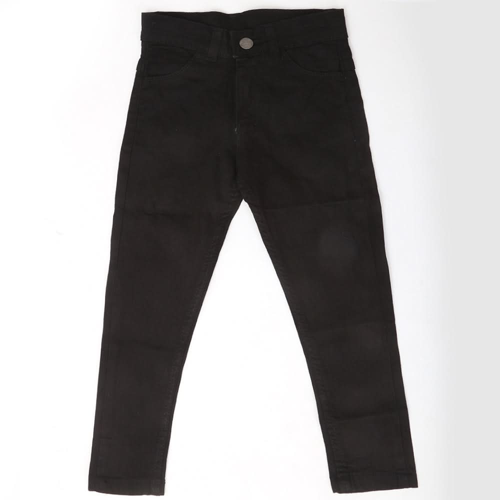 Girls Denim Pant - Black, Kids, Girls Pants And Capri, Chase Value, Chase Value