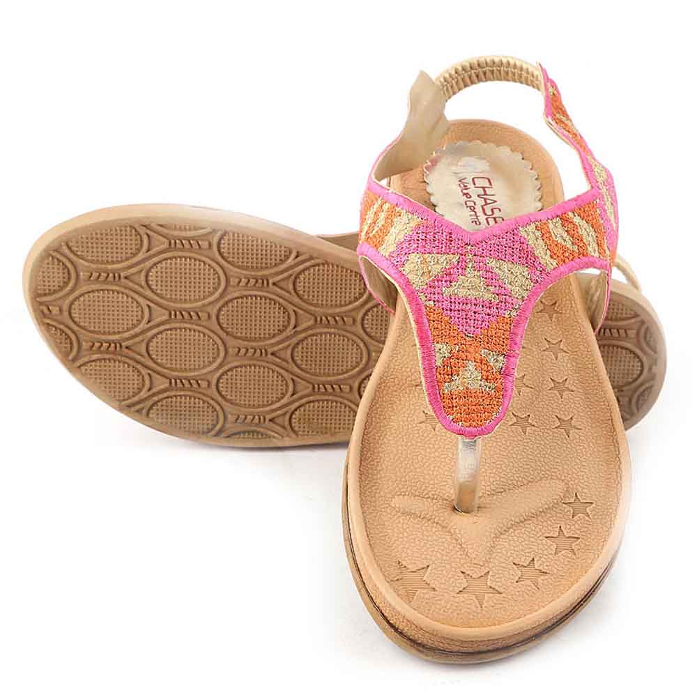 Women's Fancy Sandal (1086) - Pink, Women, Sandals, Chase Value, Chase Value