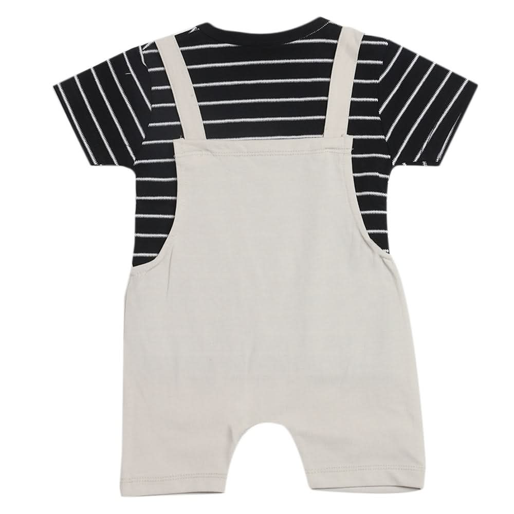 Boys Half Sleeves Romper - Light Grey, Kids, Boys Sets And Suits, Chase Value, Chase Value