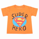 Boys Half Sleeves T-Shirt - Orange, Boys T-Shirts, Chase Value, Chase Value