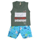 Boys Sando 2 Piece Suit - Green, Kids, Boys Sets And Suits, Chase Value, Chase Value