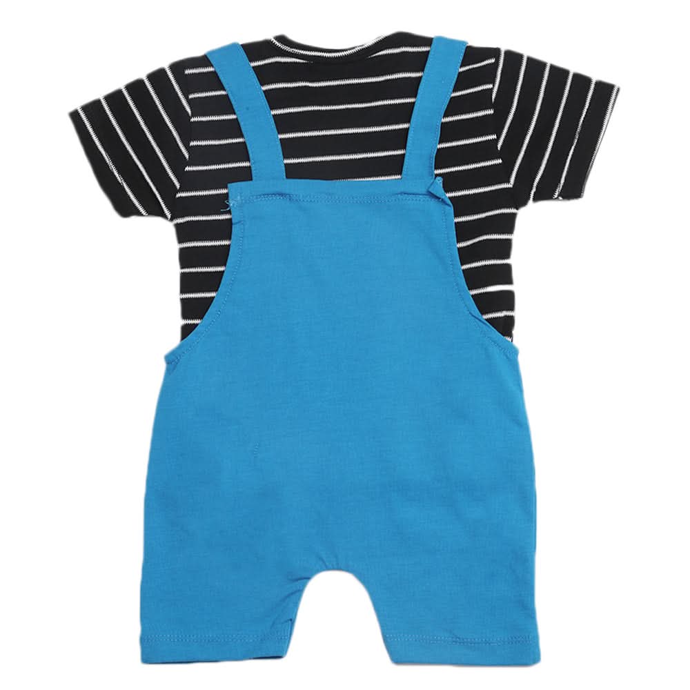 Boys Half Sleeves Romper - Blue, Kids, Boys Sets And Suits, Chase Value, Chase Value