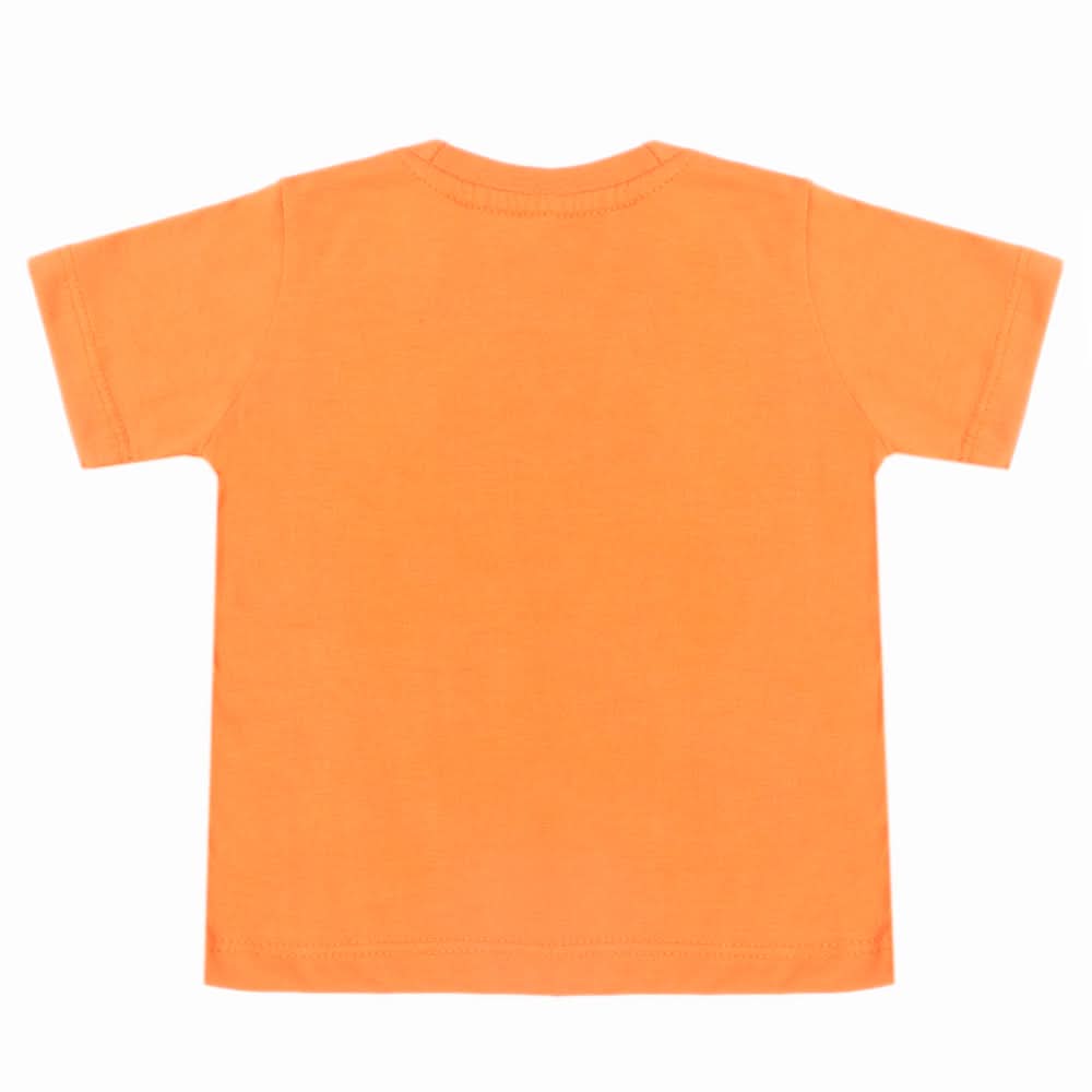 Boys Half Sleeves T-Shirt - Orange, Boys T-Shirts, Chase Value, Chase Value
