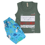 Boys Sando 2 Piece Suit - Green, Kids, Boys Sets And Suits, Chase Value, Chase Value