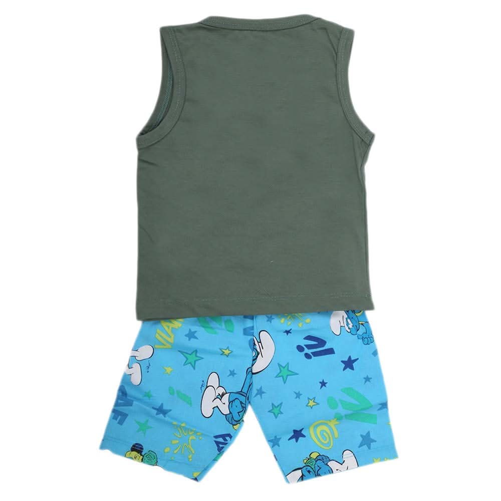 Boys Sando 2 Piece Suit - Green, Kids, Boys Sets And Suits, Chase Value, Chase Value
