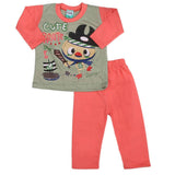 Boys Full Sleeves 2 Pcs Suit - Pink, Kids, Boys Sets And Suits, Chase Value, Chase Value