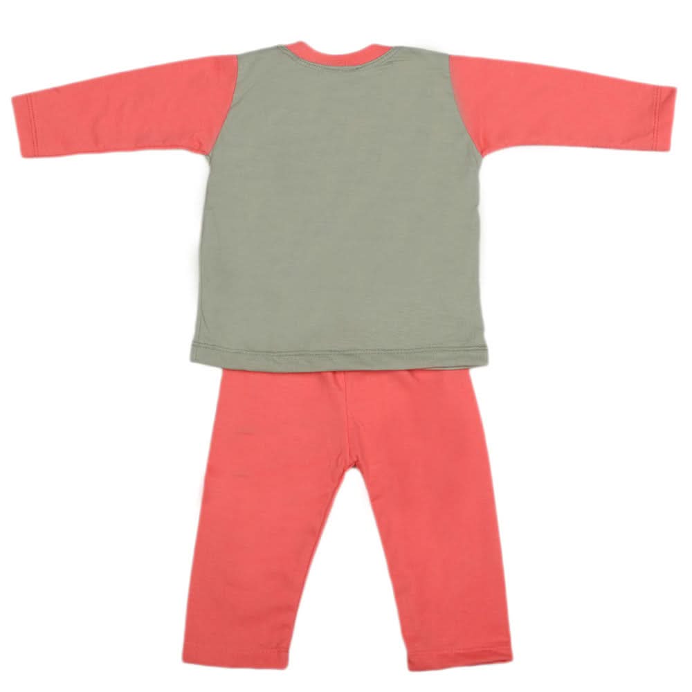 Boys Full Sleeves 2 Pcs Suit - Pink, Kids, Boys Sets And Suits, Chase Value, Chase Value